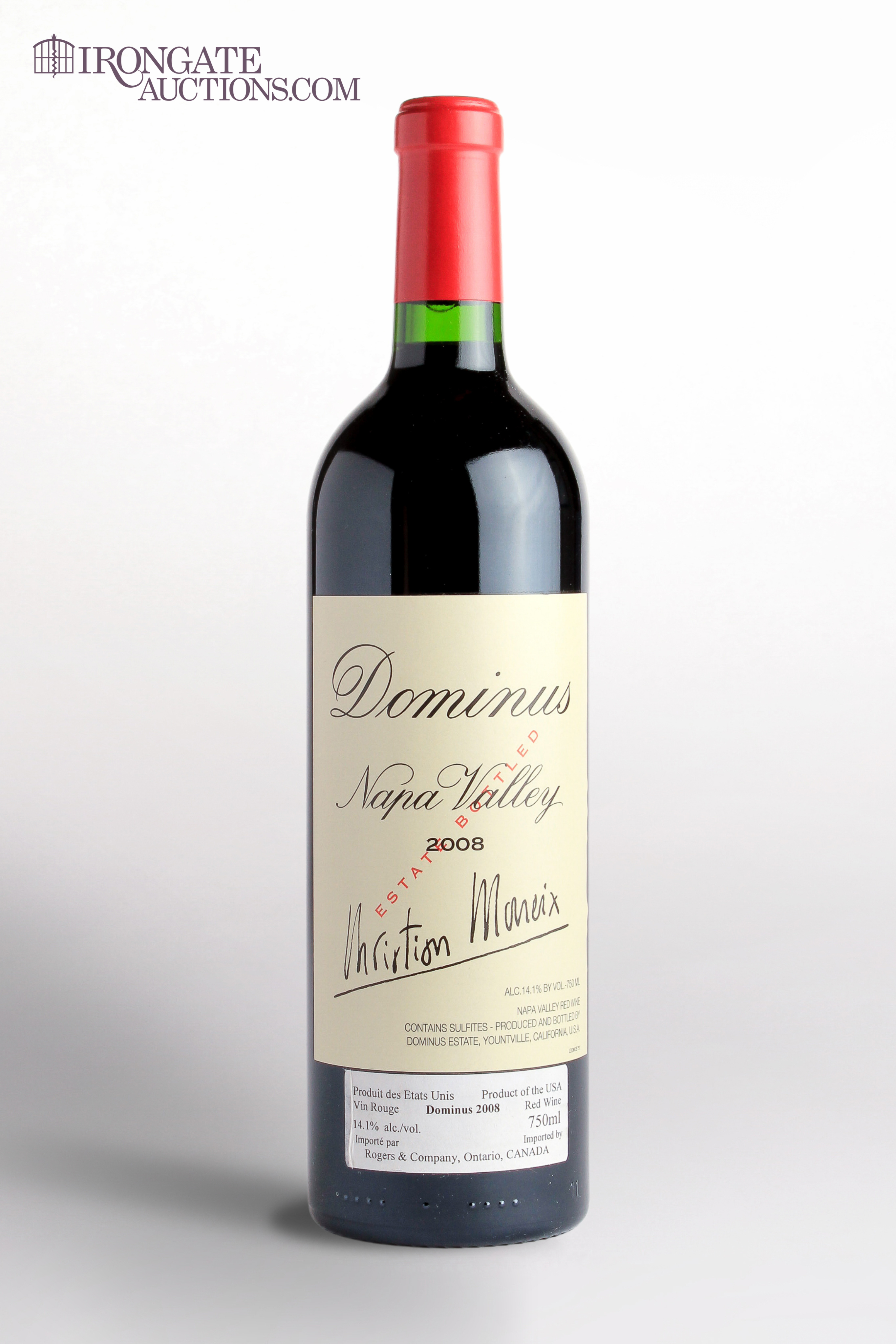 2008 Napa Valley Bordeaux Blend ドミナス-